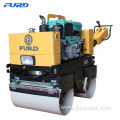 Double Drum Manual Vibrating Road Roller for Soil Compaction